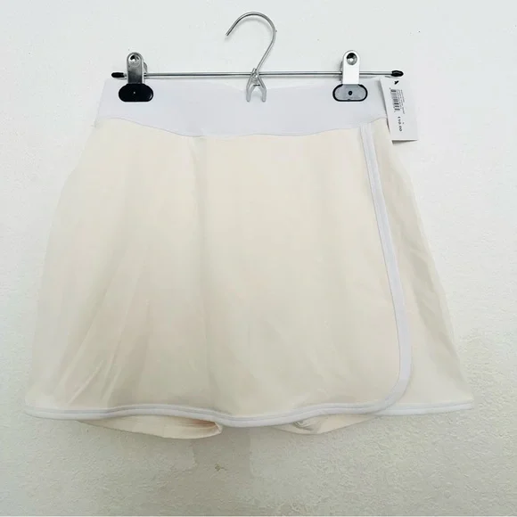 BANDIER BND10266 APERITIF SPORT SKORTGARDENIA/WHITE Size Small